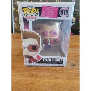Funko Pop! Movies: Tyler Durden #919 Fight Club Vinyl Figure +PROTECTOR